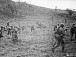 Воины 5-й армии I-го Дальневосточного фронта переходят границу Маньчжурии во время Второй мировой войны